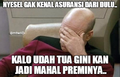 Indonesian insurance premium meme